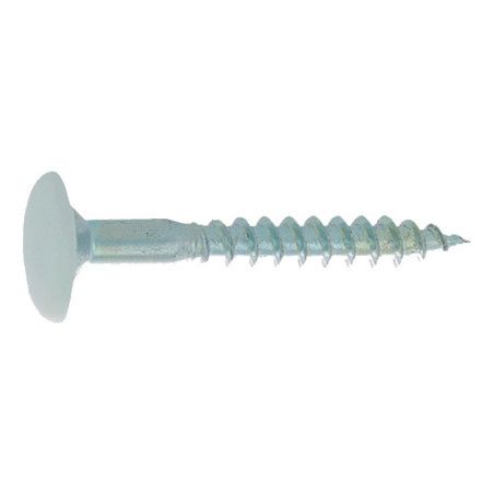 Vis agglo 4 x 16mm tête fraisée pozidriv acier zingué blanc à l'unité - Viswood