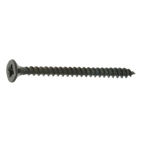 Vis agglo 5 x 40mm tête fraisée pozidriv acier zingué noir à l'unité - Viswood
