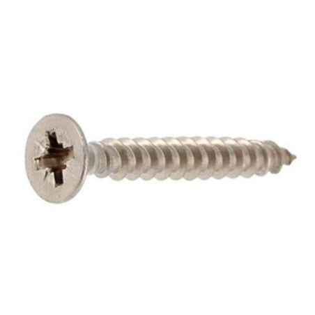 Vis agglo 3 x 16mm tête fraisée pozidriv inox A4 à l'unité - Viswood