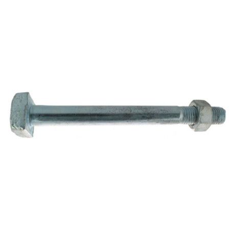 Boulon de charpente tête carrée 18 x 350mm zingué à l'unité - Viswood
