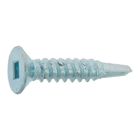 Vis autoperceuse 4,8 x 70mm tête fraisée carrée acier zingué à l'unité - Viswood