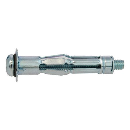 Cheville métallique + vis 6 x 52mm zingué à l'unité - Batifix