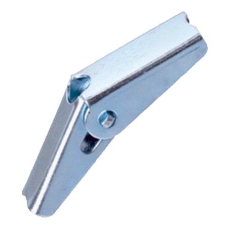 Cheville à ressort pour plafond Ø8mm acier zingué blanc à l'unité - Batifix