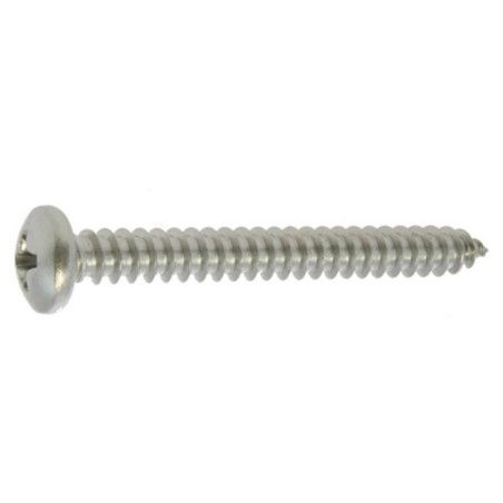 Vis tôle 4,8 x 60mm tête cylindrique pozidriv inox A2 à l'unité - Viswood