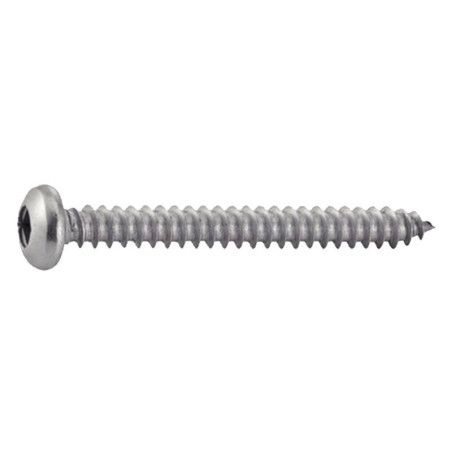 Vis tôle 4,8 x 60mm tête cylindrique carrée inox A2 à l'unité - Viswood