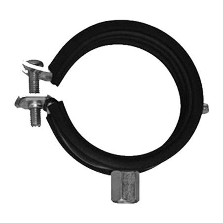 Collier lourd isolé turbo isophonique Ø57-60mm avec vis acier zingué à l'unité - Batifix