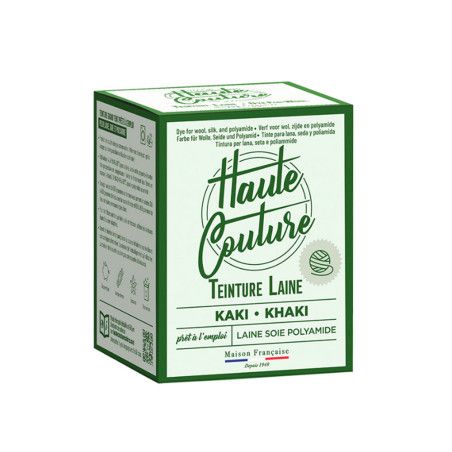 Teinture laine Kaki Haute Couture 300g