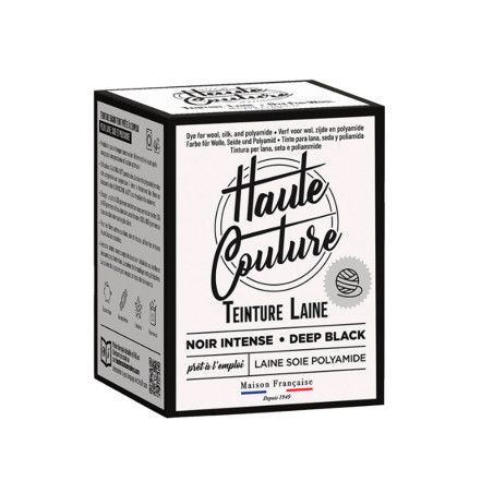 Teinture laine Noir intense Haute Couture 300g