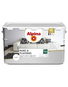 Peinture murs & plafonds - blanc et couleur | Tout Brico